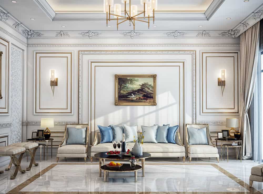 Trang trí nội thất biệt thự 1