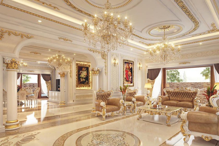 Trang trí nội thất biệt thự 2
