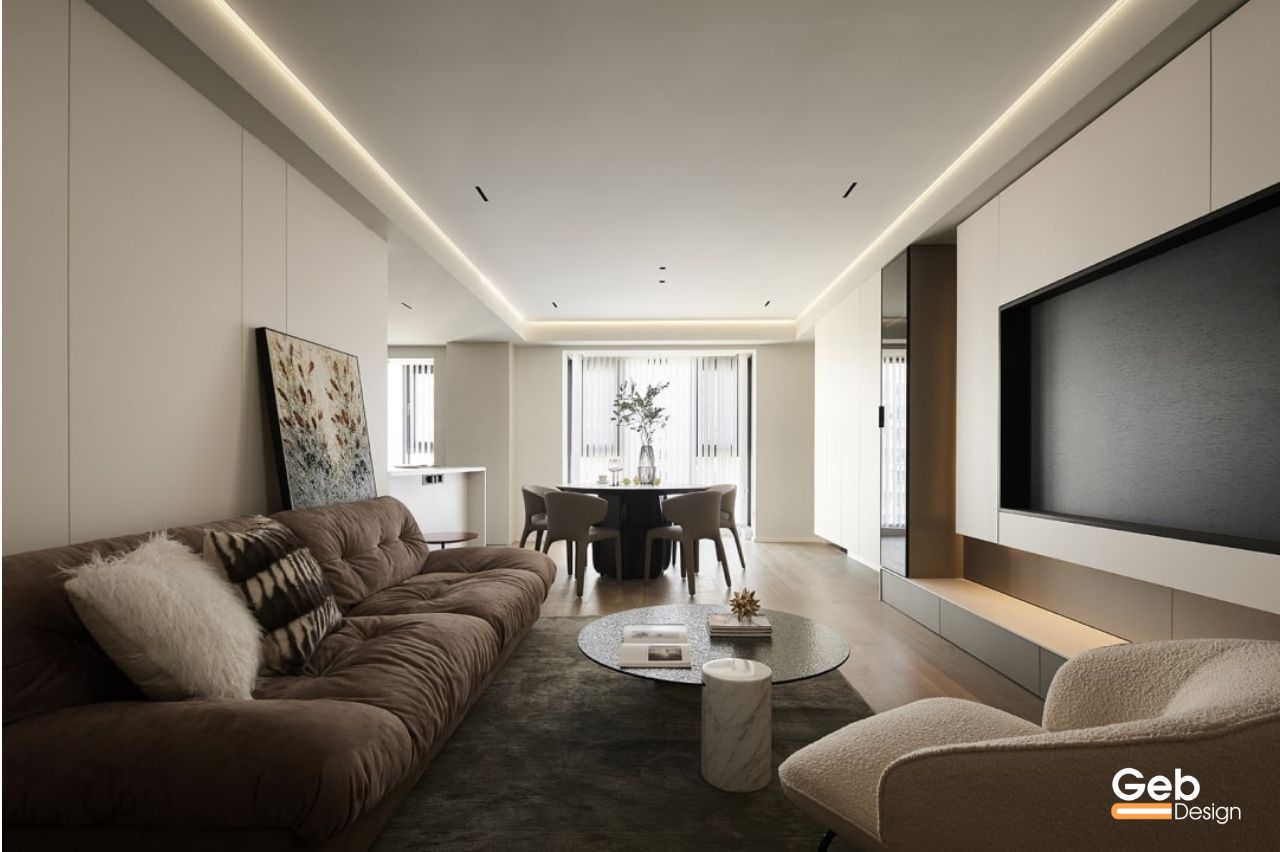 Thiết kế nội thất phòng khách 6