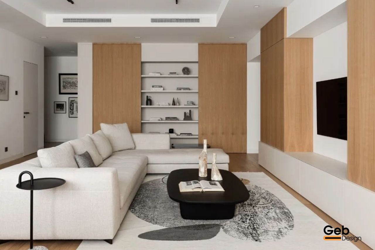 thiết kế nội thất phòng khách 4