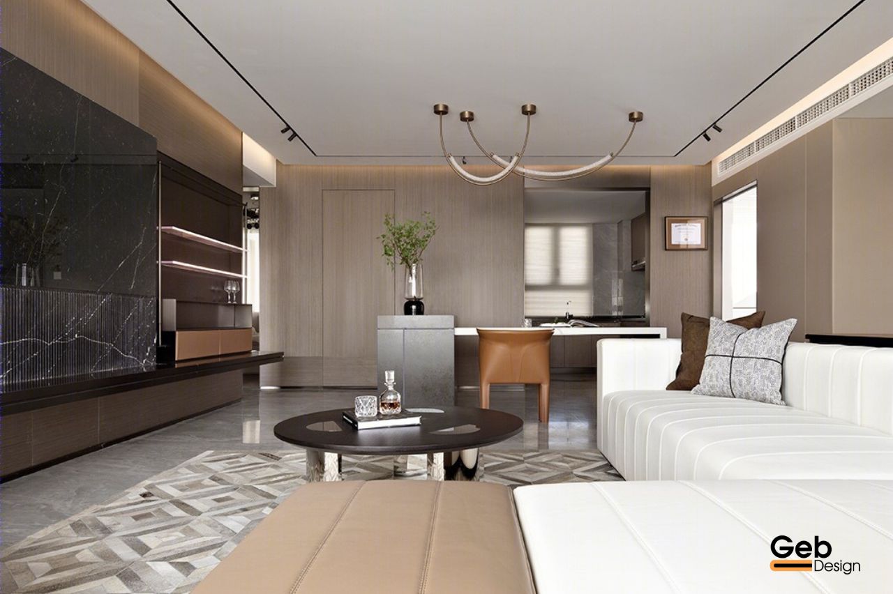 Thiết kế nội thất gỗ óc chó 1