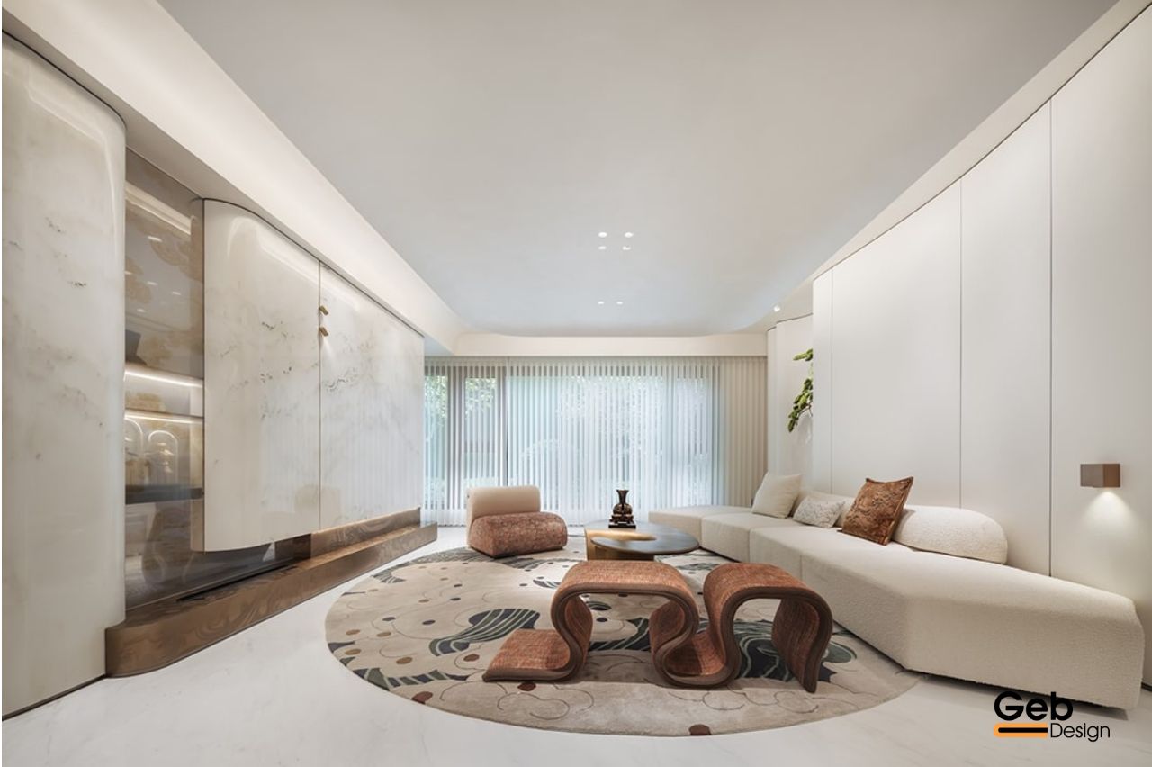Thiết kế nội thất phòng khách 2