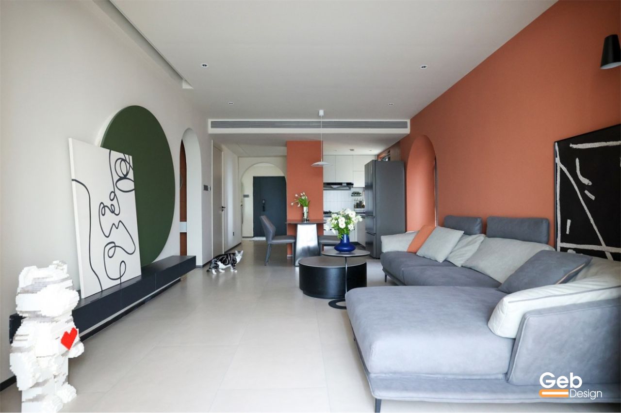 Thiết kế nội thất phòng khách 5