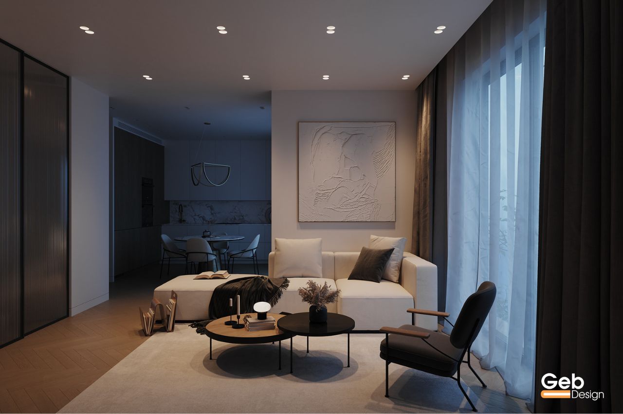thiết kế nội thất phòng khách 6