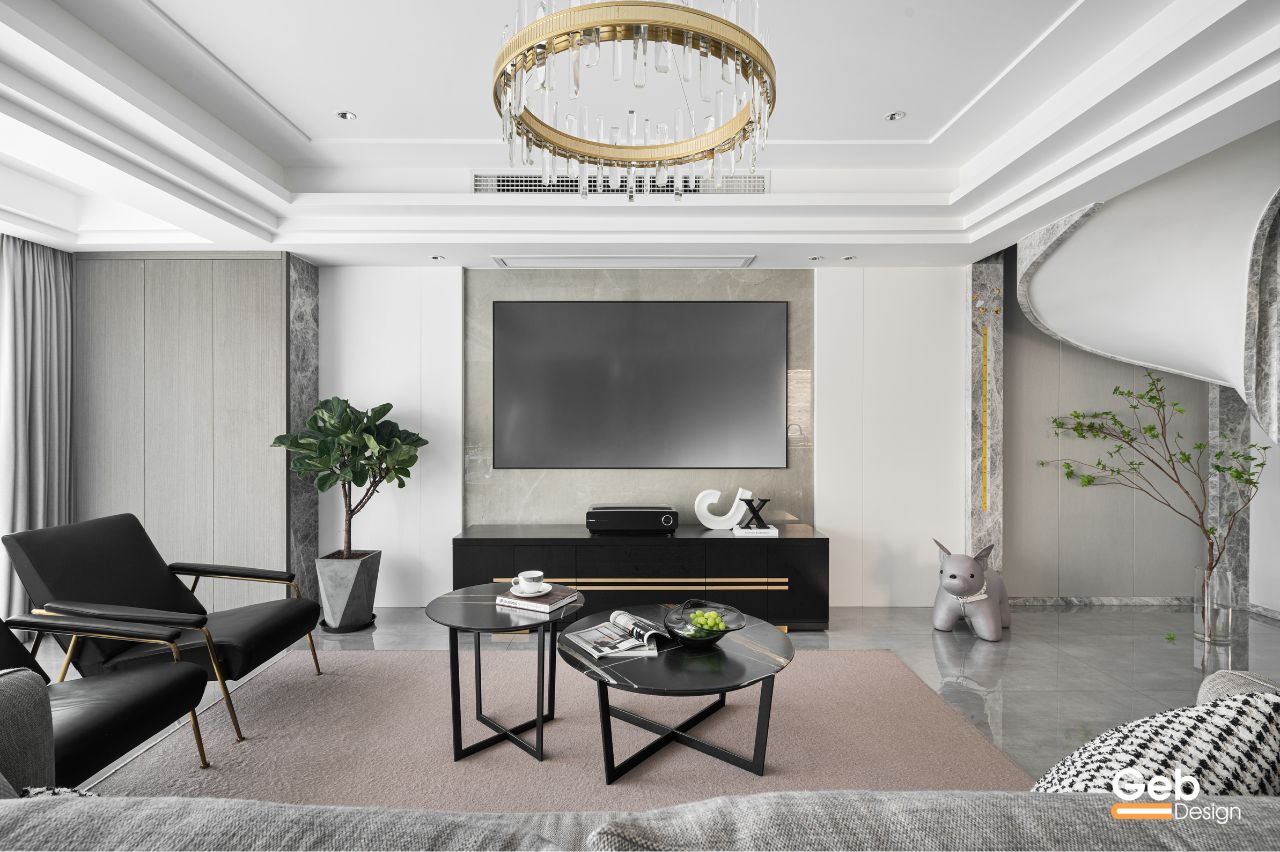 thiết kế nội thất biệt thự hiện đại 1
