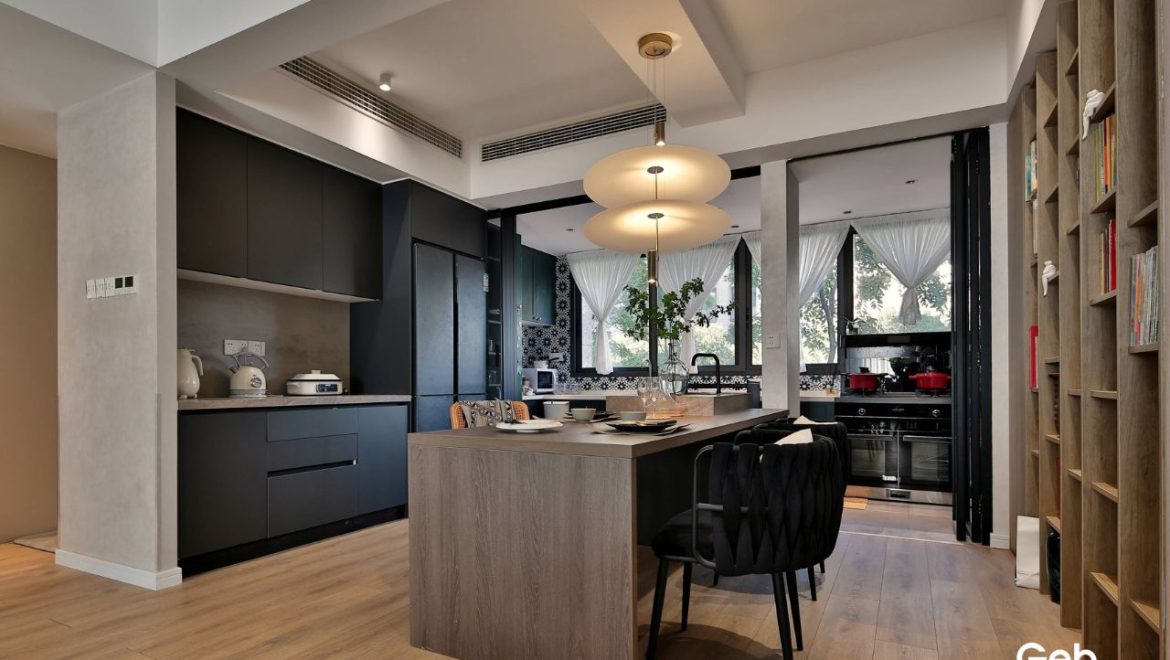 Thiết kế nội thất gỗ óc chó