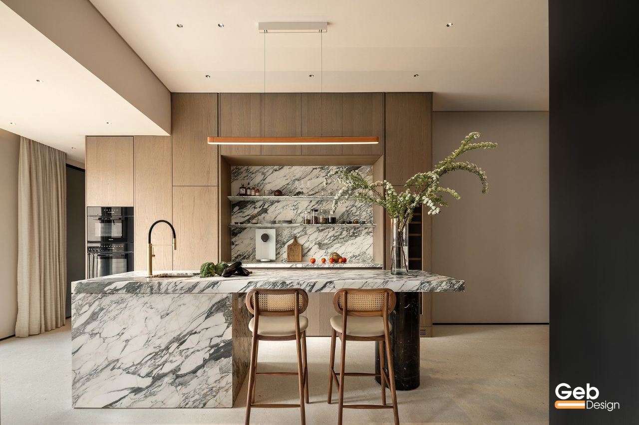 Thiết kế nội thất gỗ óc chó 3