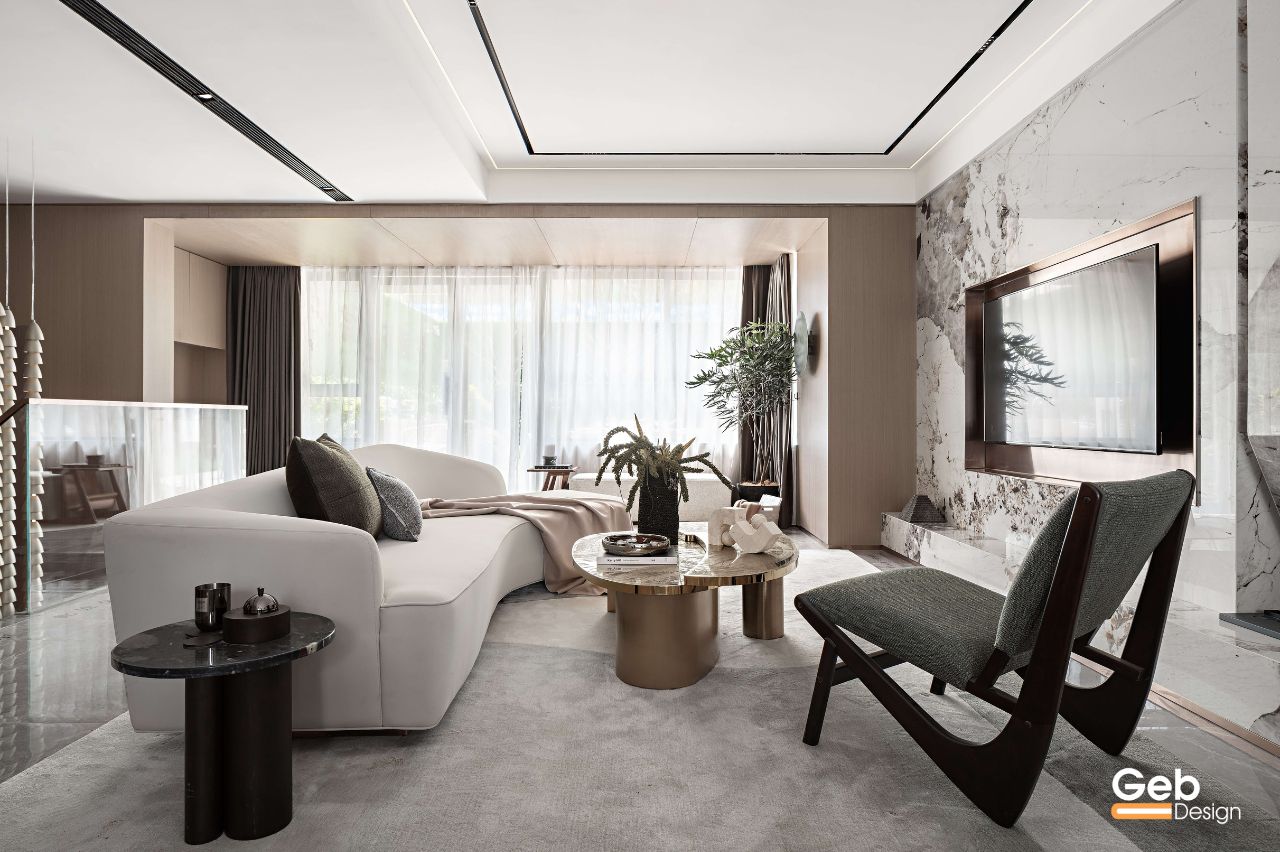 Thiết kế nội thất phòng khách 1