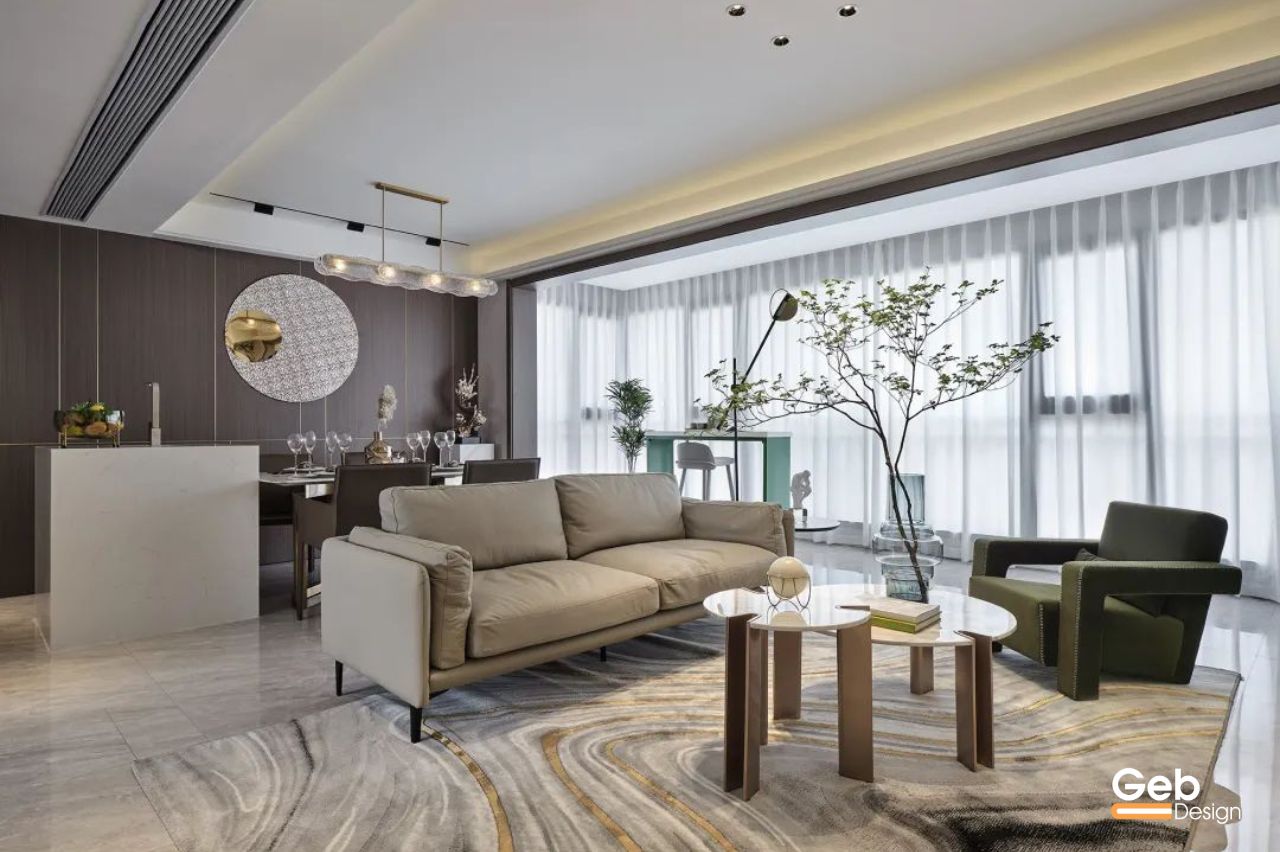 thiết kế thi công nội thất căn hộ 1