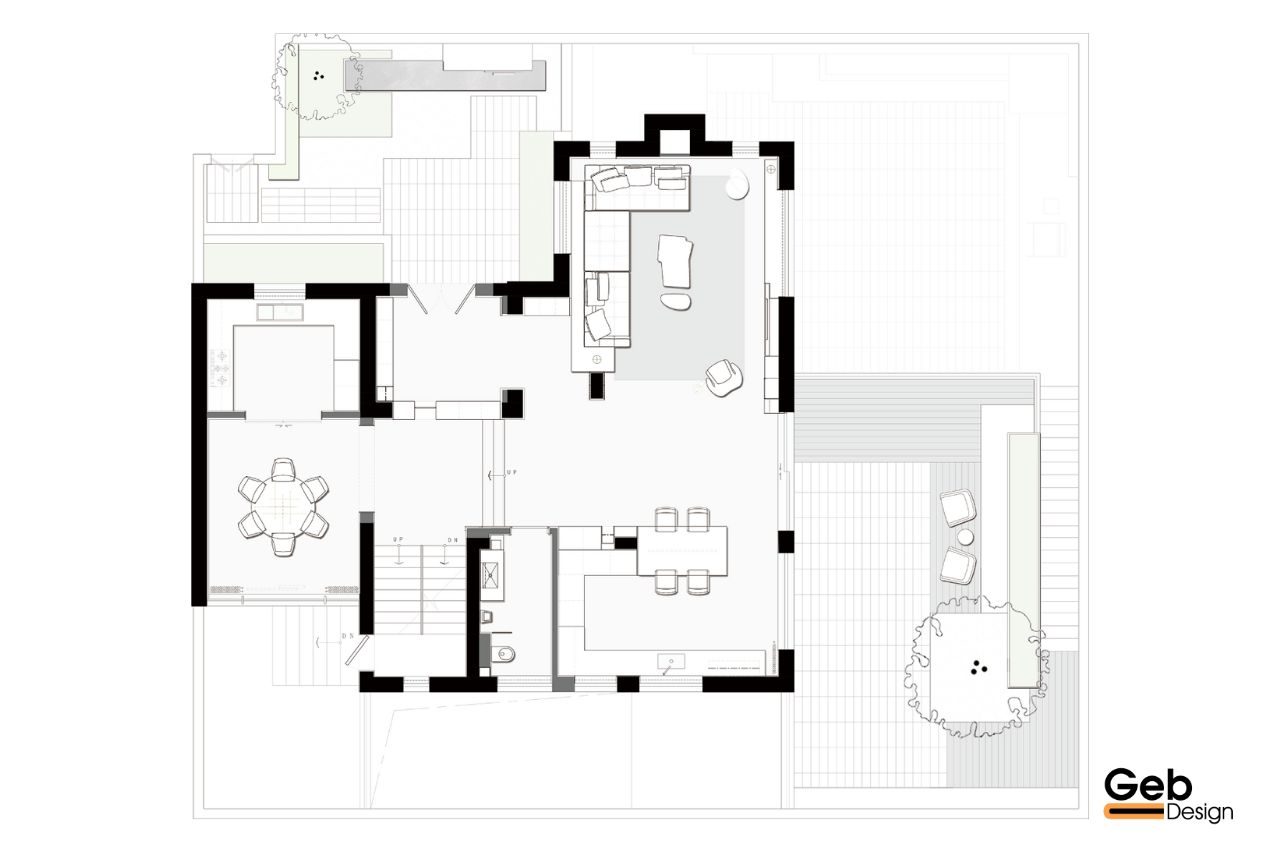 Thi công nội thất biệt thự 1