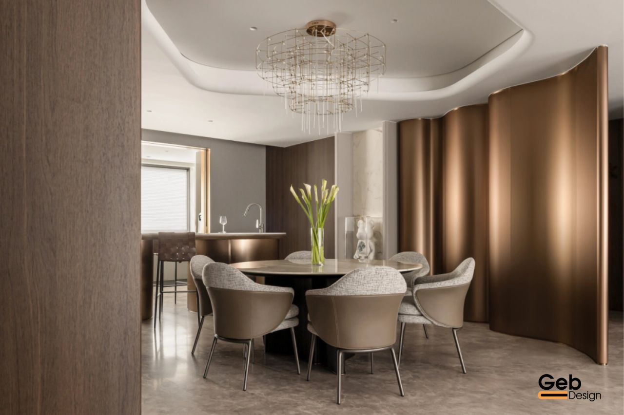 Thiết kế nội thất gỗ óc chó 2