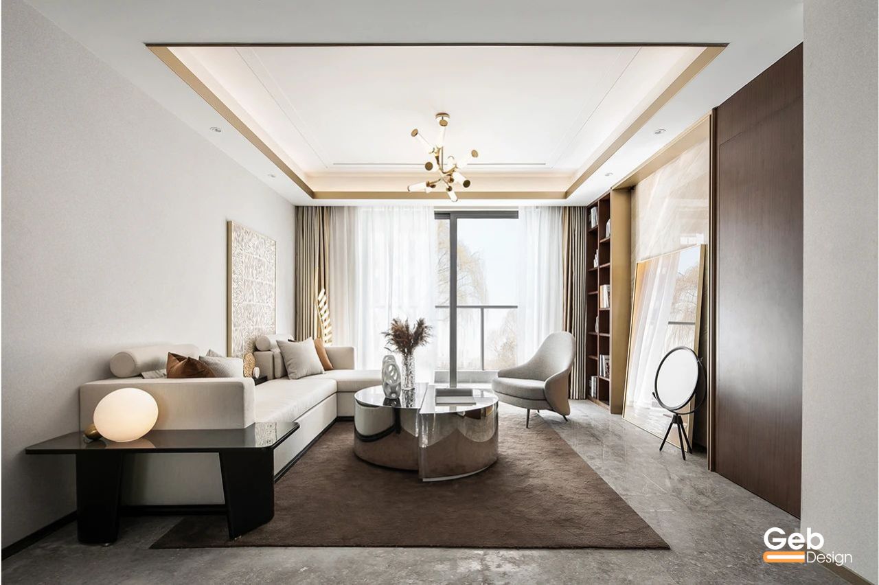 Thiết kế nội thất phòng khách 4