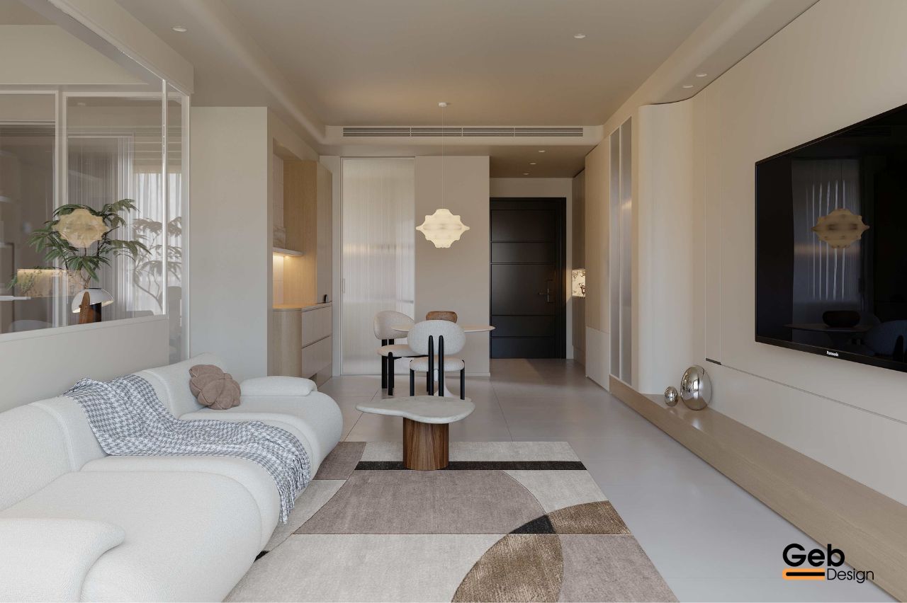 Thiết kế nội thất phòng khách 4