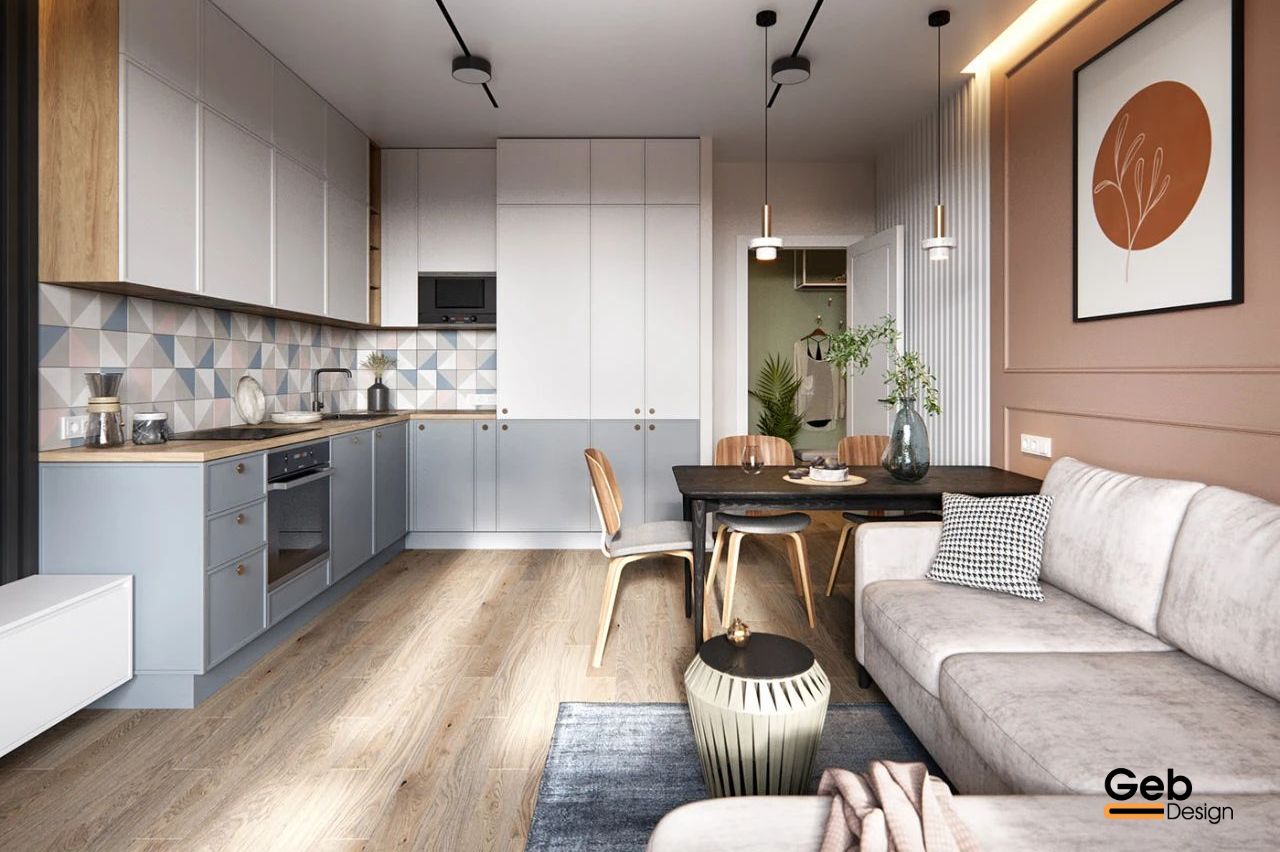 Thiết kế thi công nội thất căn hộ 3