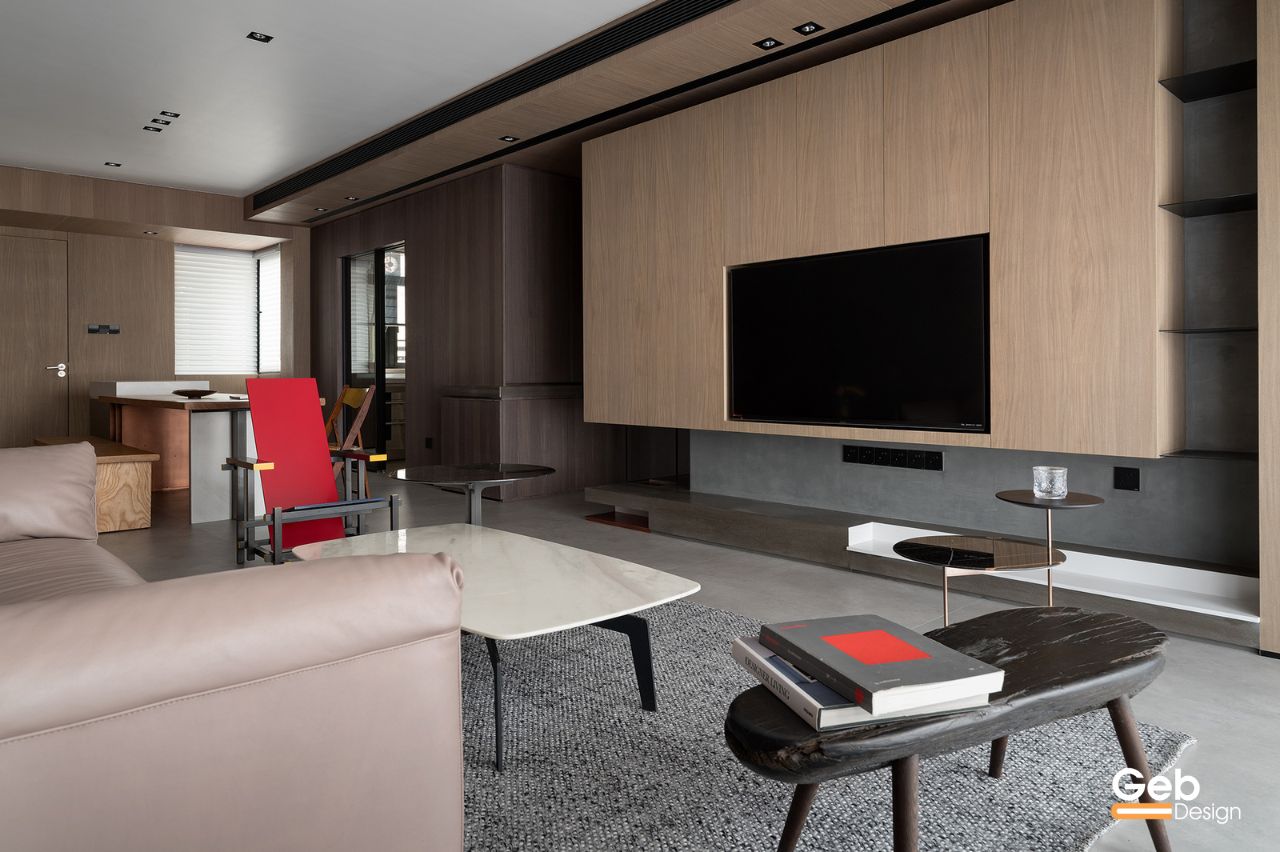 Thiết kế nội thất gỗ óc chó 5