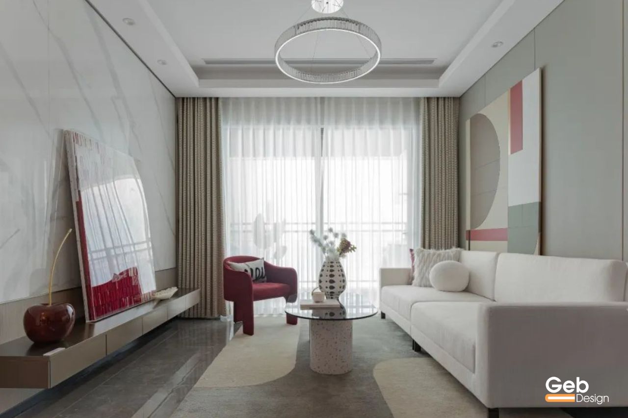 Thiết kế nội thất phòng khách 1