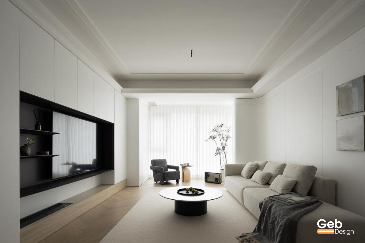 Thiết kế nội thất phòng khách 2