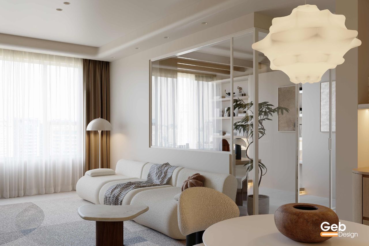 Thiết kế nội thất phòng khách 4