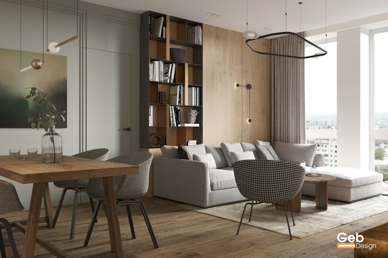 Thiết kế thi công nội thất căn hộ 1